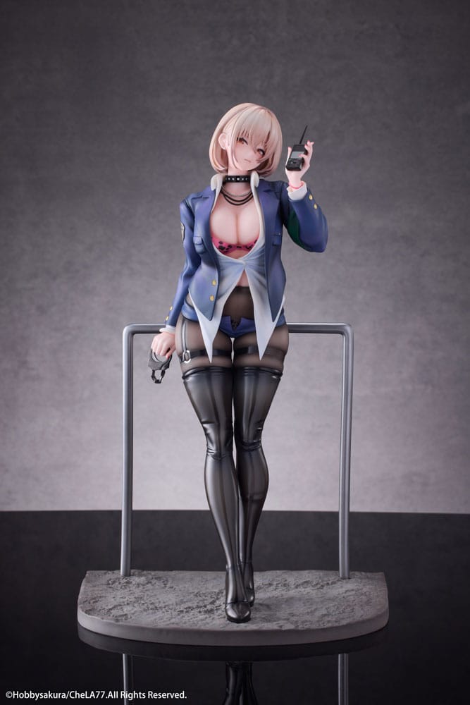 Original IllustrationPVC Statue 1/6 Naughty Police Woman Illustration by CheLA77 27 cm