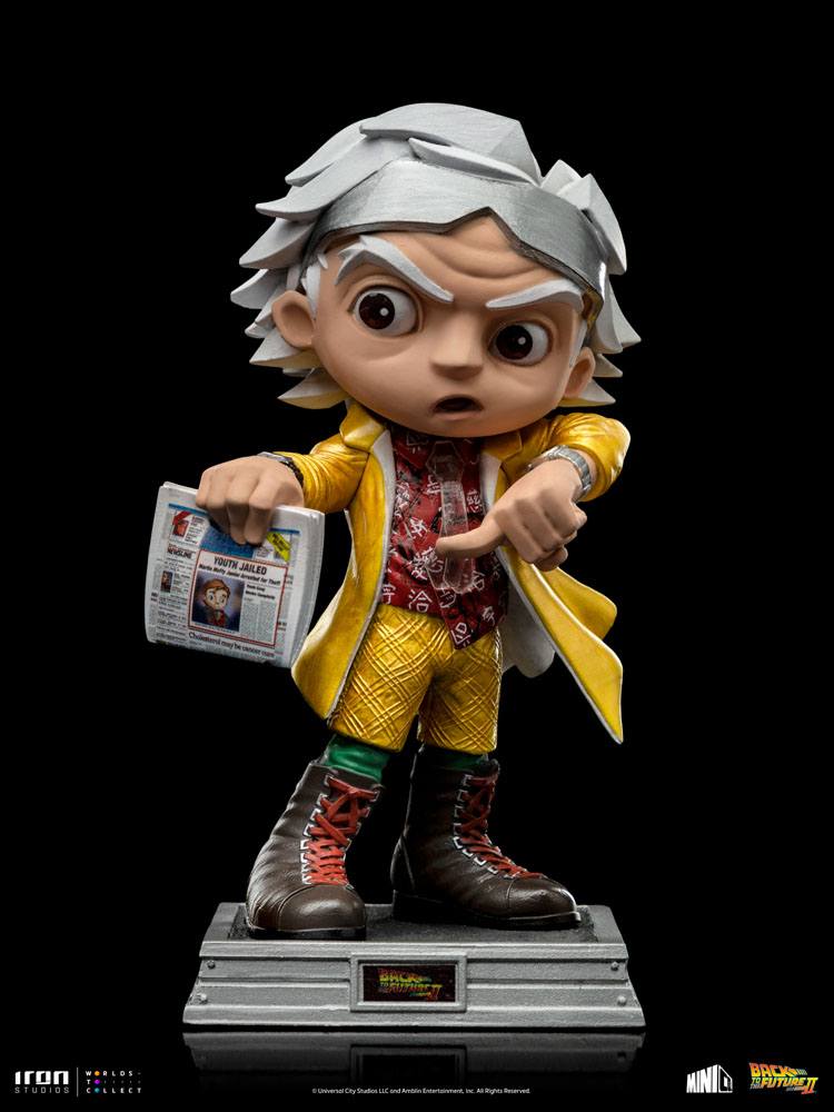 Back to the Future II Mini Co. PVC Figure Doc Brown 15 cm