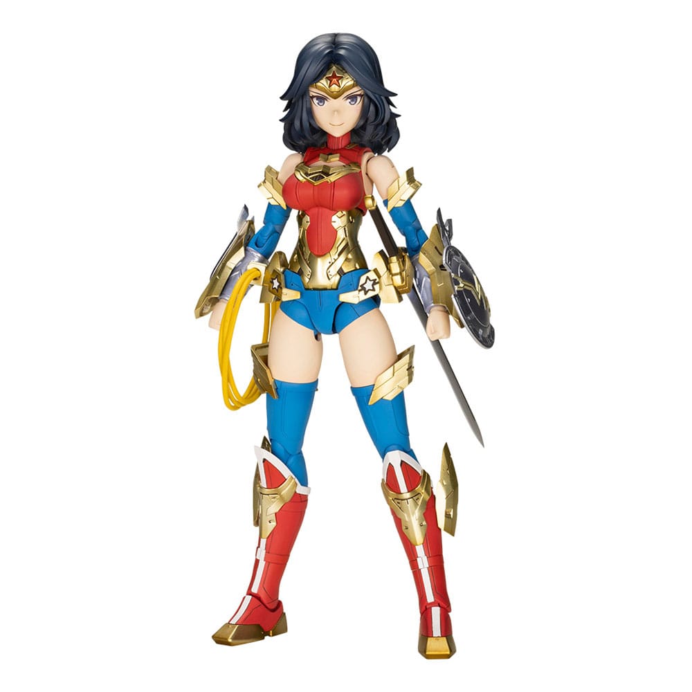 DC Comics Cross Frame Girl Plastic Model Kit Wonder Woman Humikane Shimada Ver. 16 cm