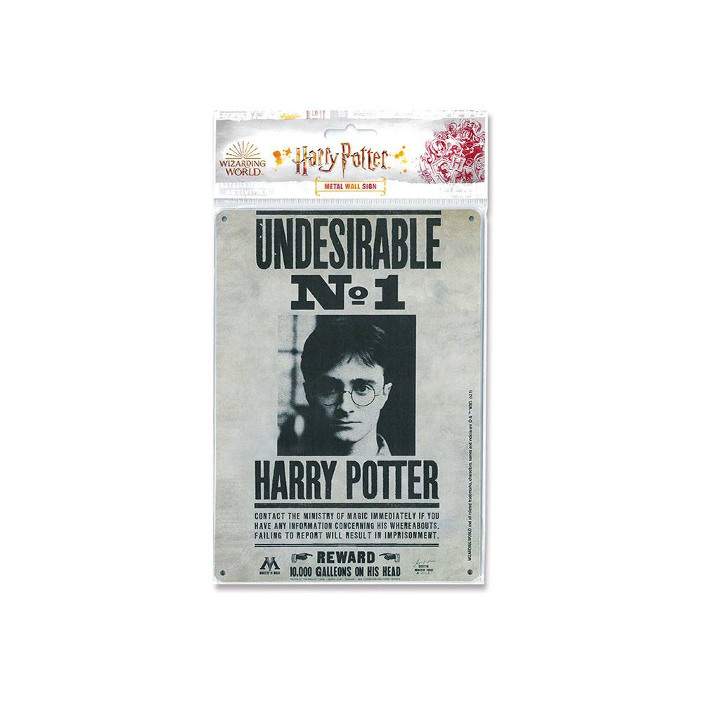 Harry Potter Tin Sign Undesirable No. 1 15 x 21 cm