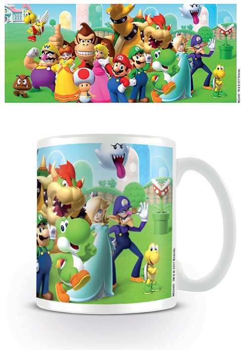 Super Mario Mug Mushroom Kingdom