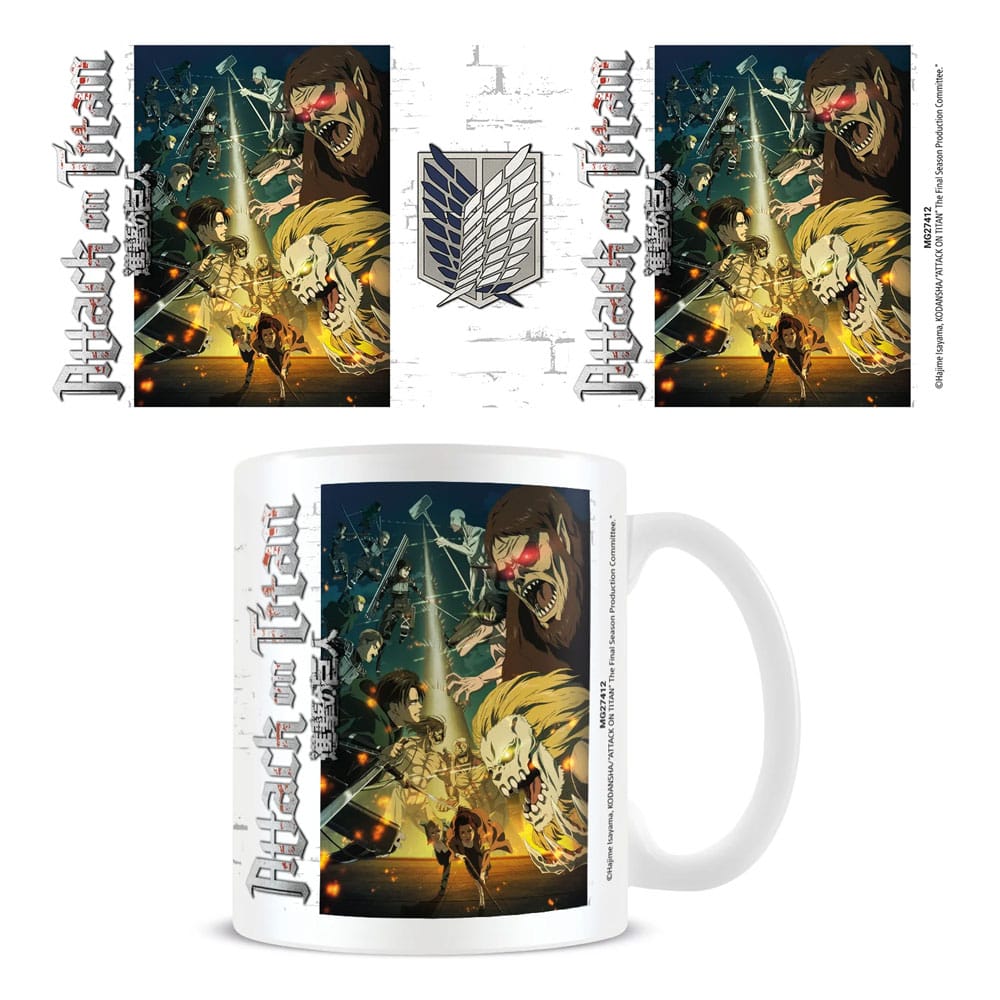 Attack on Titan Mug Special Ops Squad vs Titans