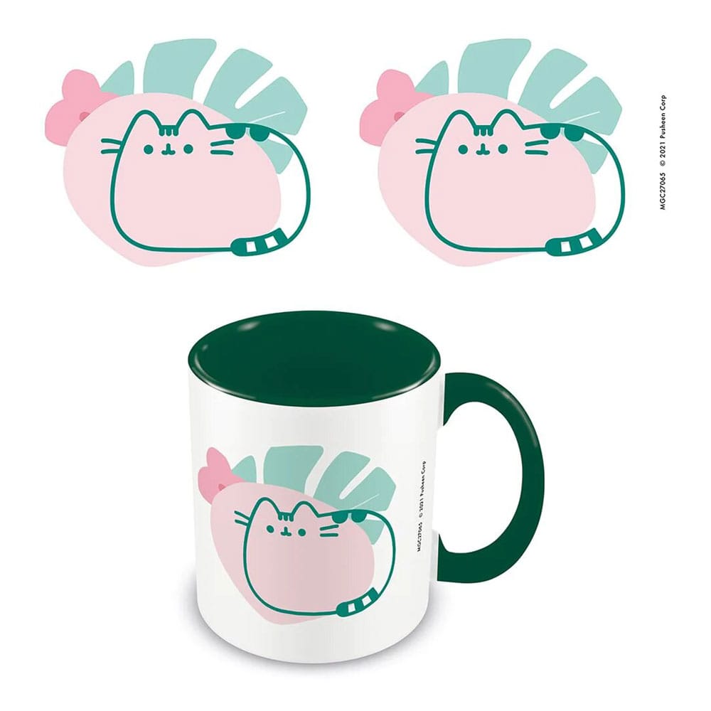 Pusheen Mug Tropical Green