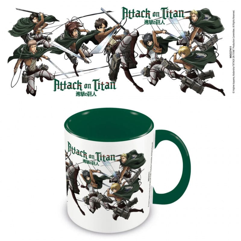 Attack on Titan Mug Characters Season 3