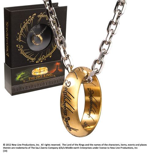 Lord of the Rings The One Ring Necklace