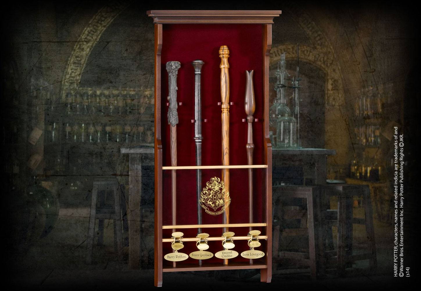 Harry Potter Four Character Wand Display