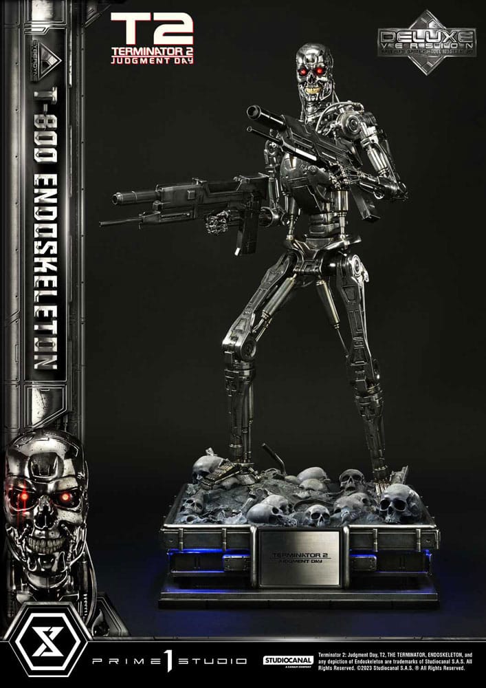 Terminator 2 Museum Masterline Series Statue 1/3 Judgment Day T800 Endoskeleton Deluxe Version 74 cm