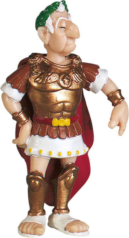 Asterix Figure Julius Caesar 8 cm