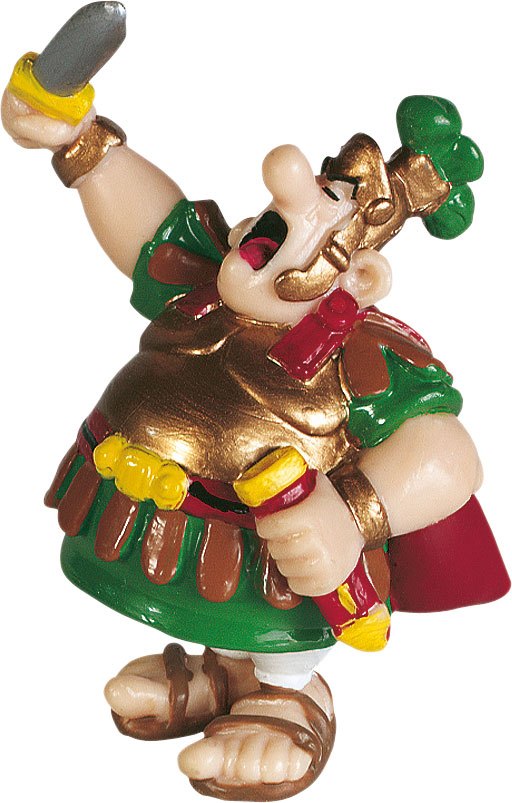 Asterix Figure The centurion with his sword 8 cm