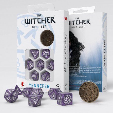 The Witcher Dice Set Yennefer Lilac and Gooseberries (7)