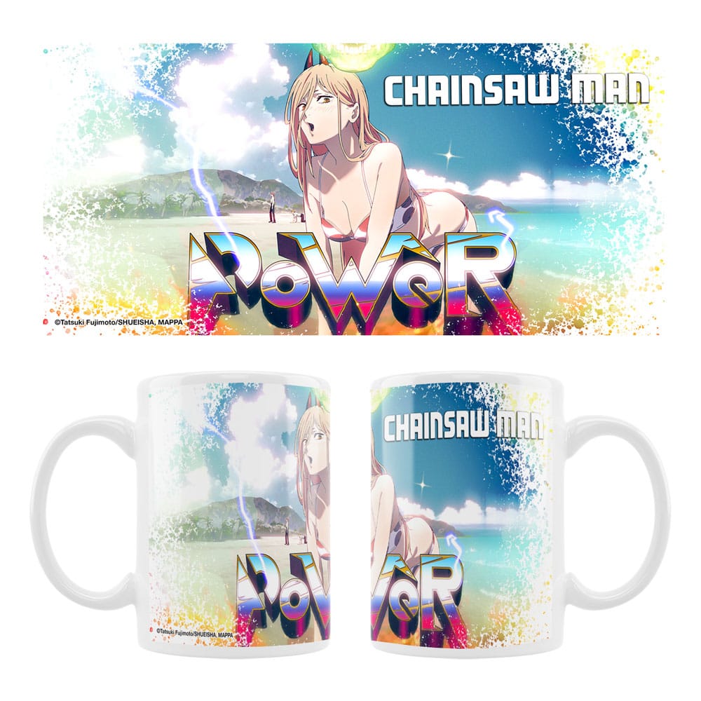 Chainsaw Man Ceramic Mug Power