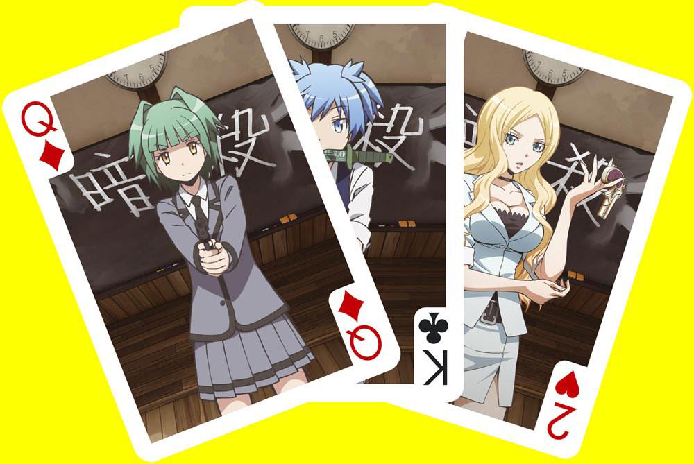 Assassination Classroom Playing Cards Characters