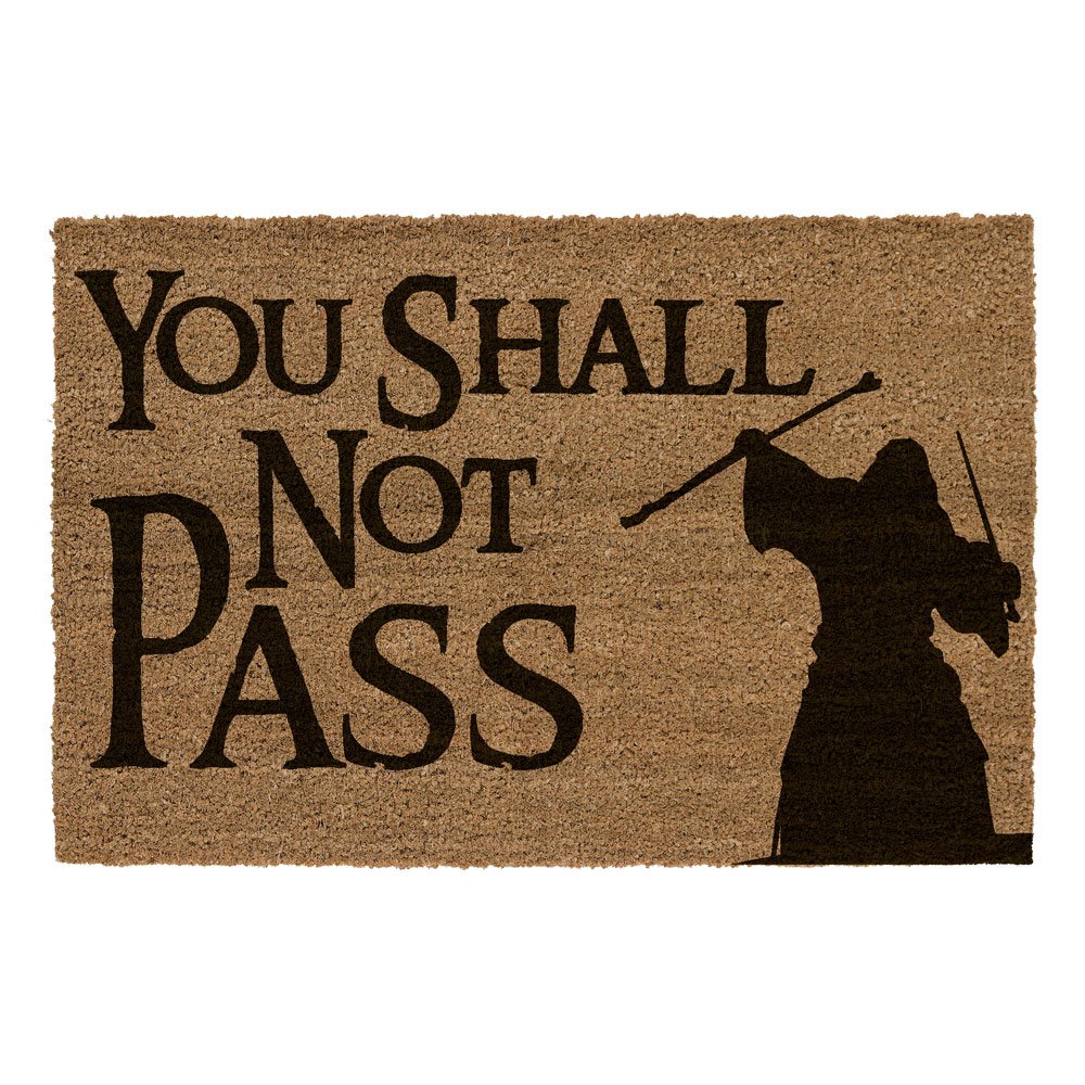 Lord of the Rings Doormat You Shall Not Pass 60 x 40 cm