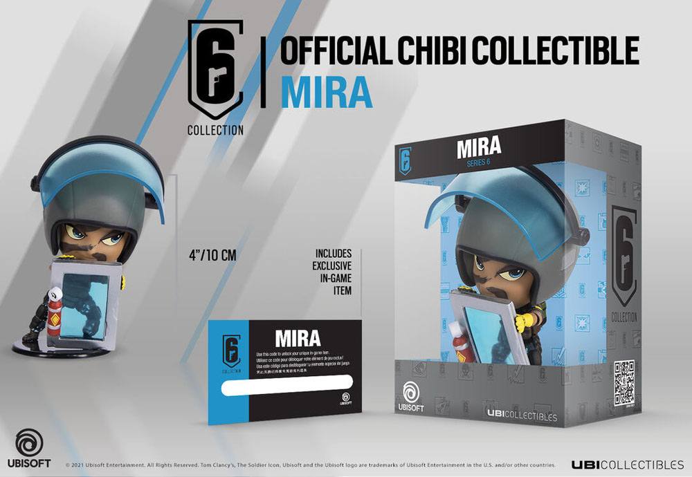 Rainbow Six Siege 6 Collection Chibi Figure Series 6 Mira 10 cm