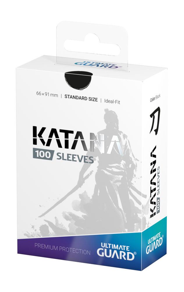 Ultimate Guard Katana Sleeves Standard Size Black (100)