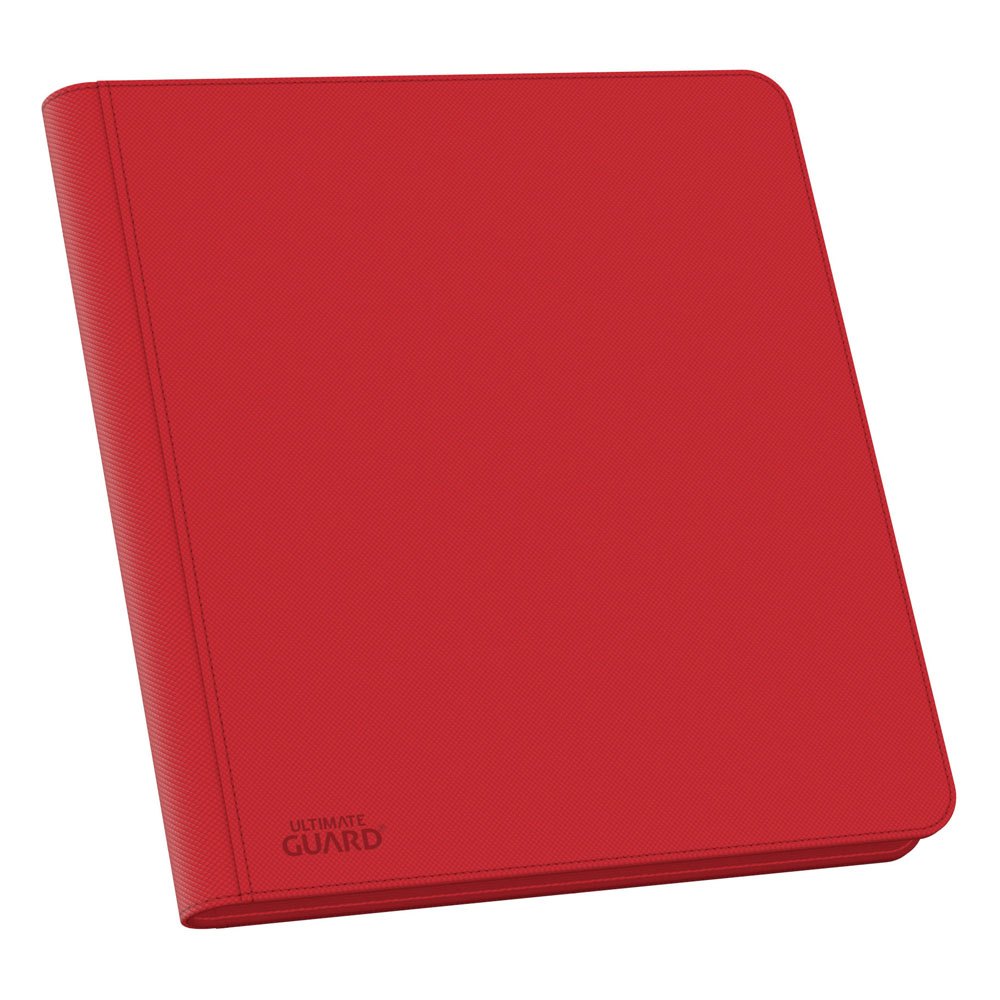 Ultimate Guard Zipfolio 480 - 24-Pocket XenoSkin (Quadrow) - Red