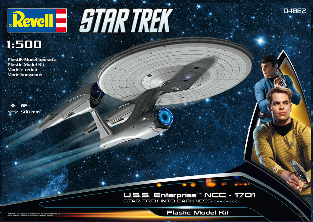 Star Trek Into Darkness Model Kit 1/500 U.S.S. Enterprise NCC-1701 59 cm