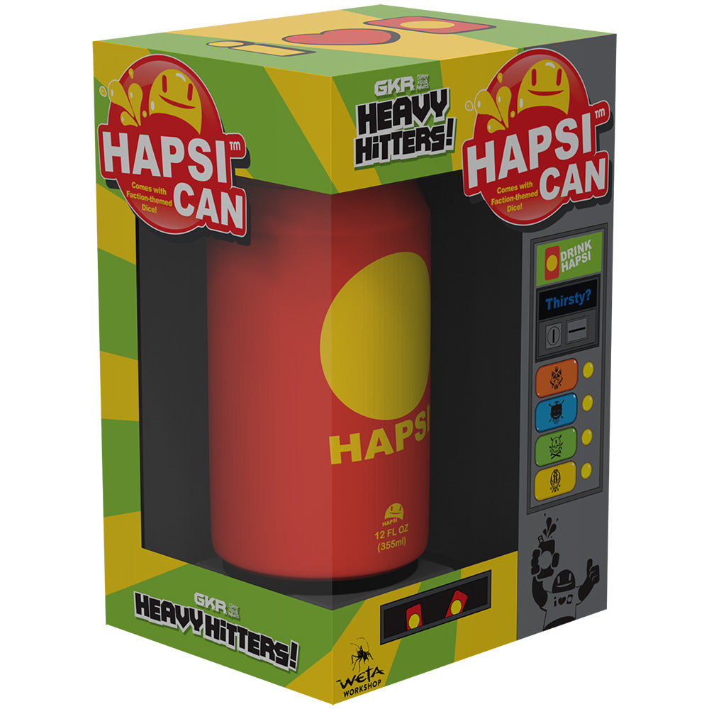 Weta Workshop Giant Killer Robots - Hapsi Can & Faction Dice - Origi Board Game
