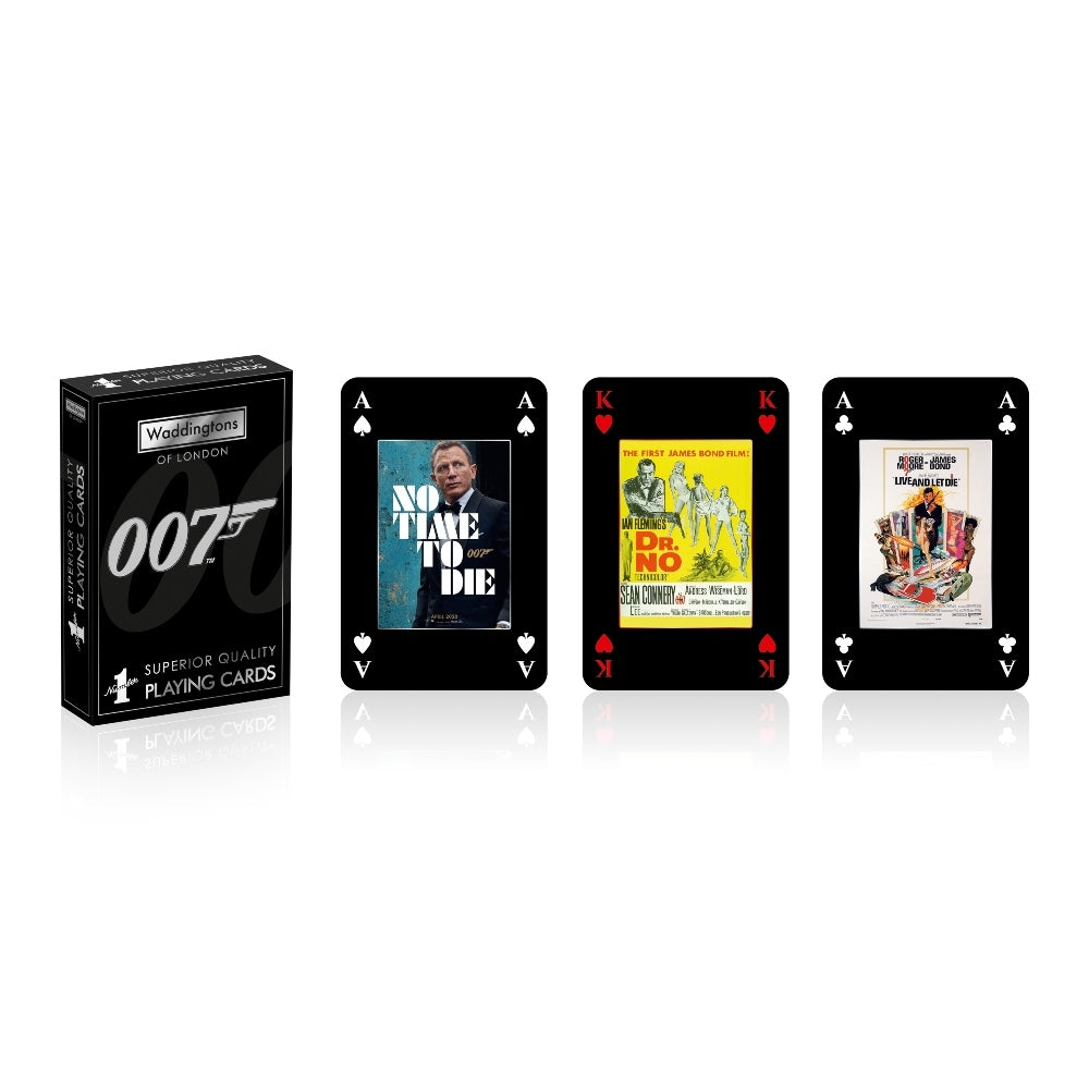 Winning Moves James Bond 007 - Waddingtons No.1 Playing Cards