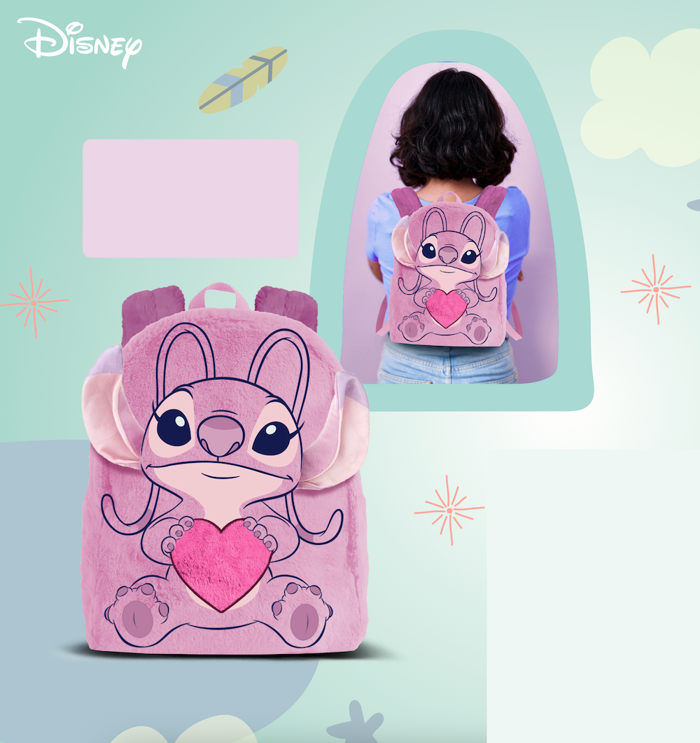 ANGEL - Love - Mini Fur BackPack '25x21x12cm'