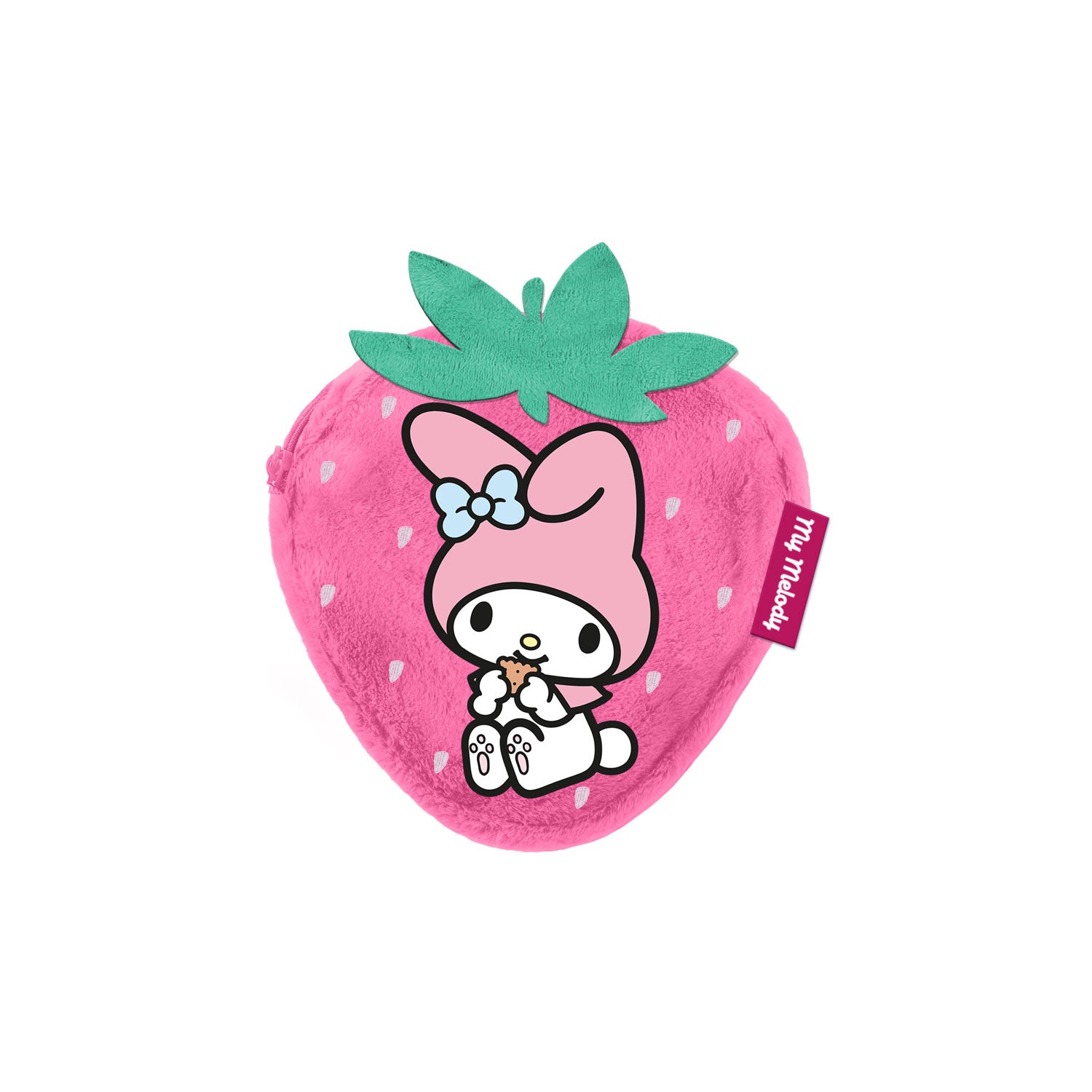 MY MELODY - Strawberry - Fur Coin Purse '12x11x2cm'