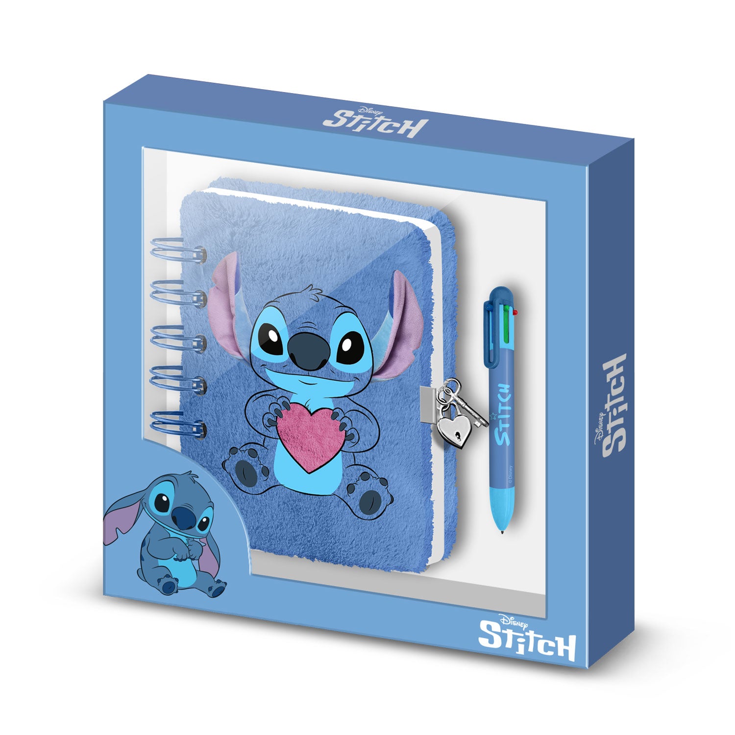 STITCH - Love - Gift Box - Fur Diary + Pen
