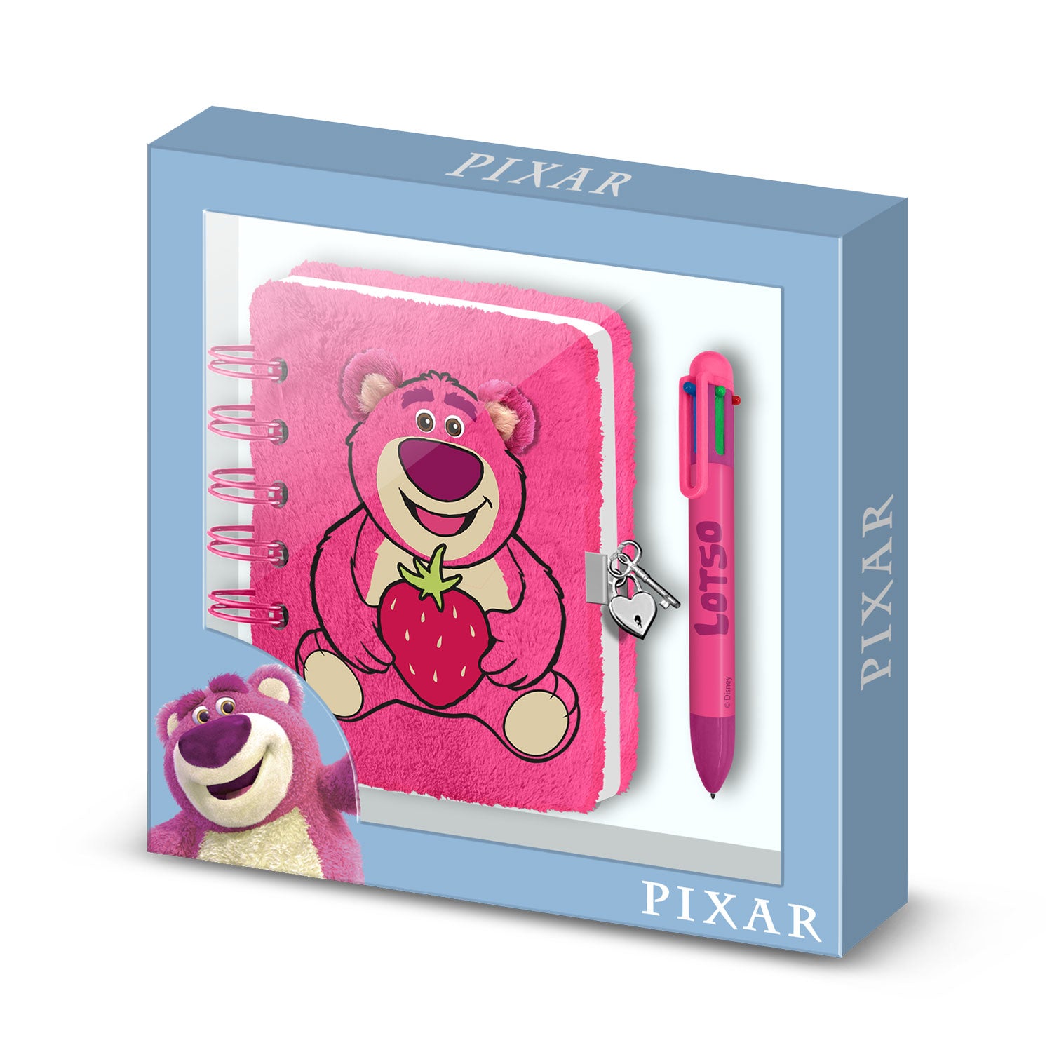 TOY STORY - Lotso - Gift Box - Fur Diary + Pen