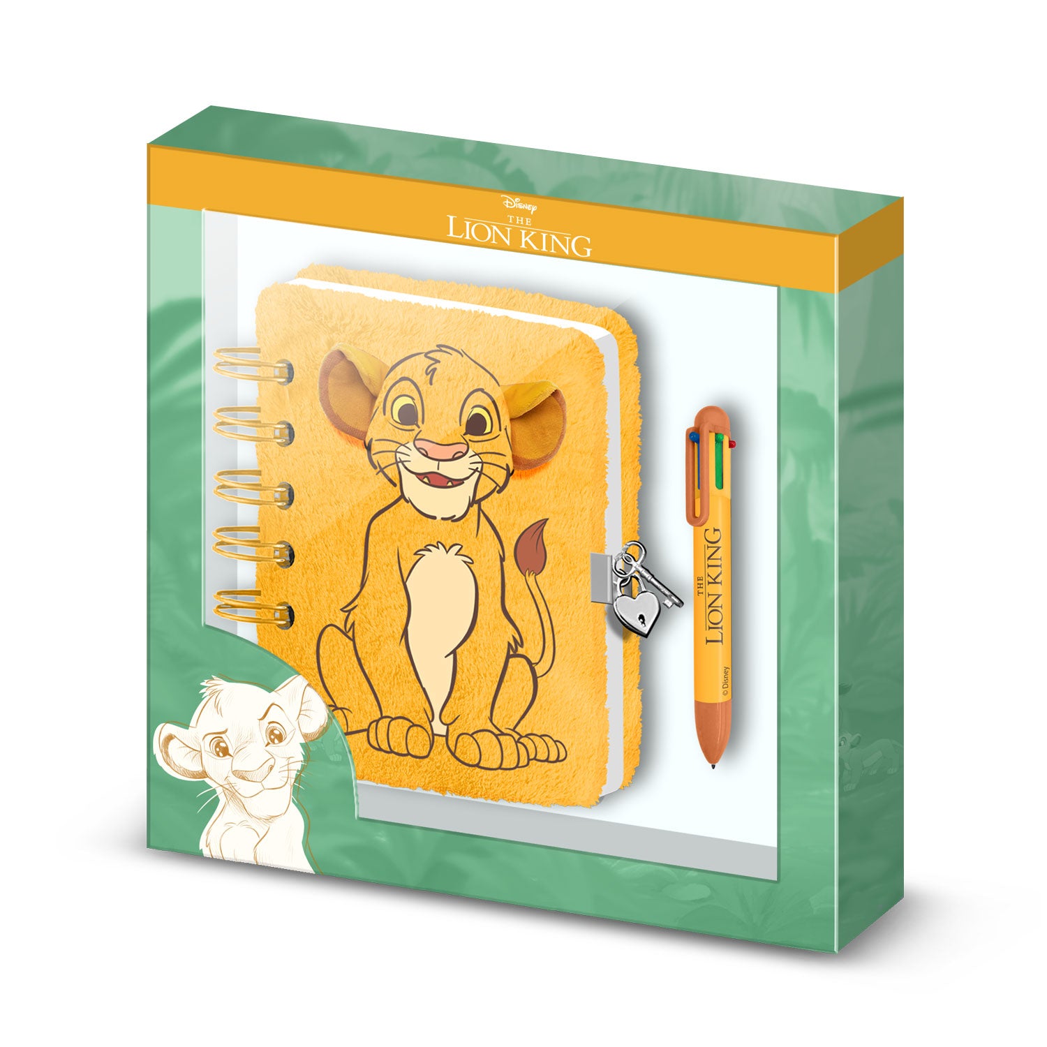 SIMBA - Gift Box - Fur Diary + Pen