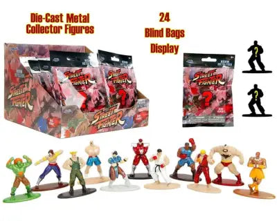 STREET FIGHTER NANO FIGURES BLIND BOX (24)