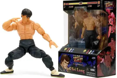 STREET FIGHTER 2 FEI LONG 1/12 DELUXE ACTION FIGURE