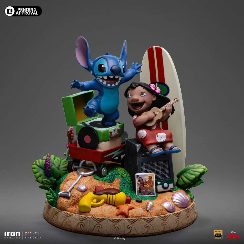DISNEY CLASSICS LILO AND STITCH DELUXE 1/10 STATUE