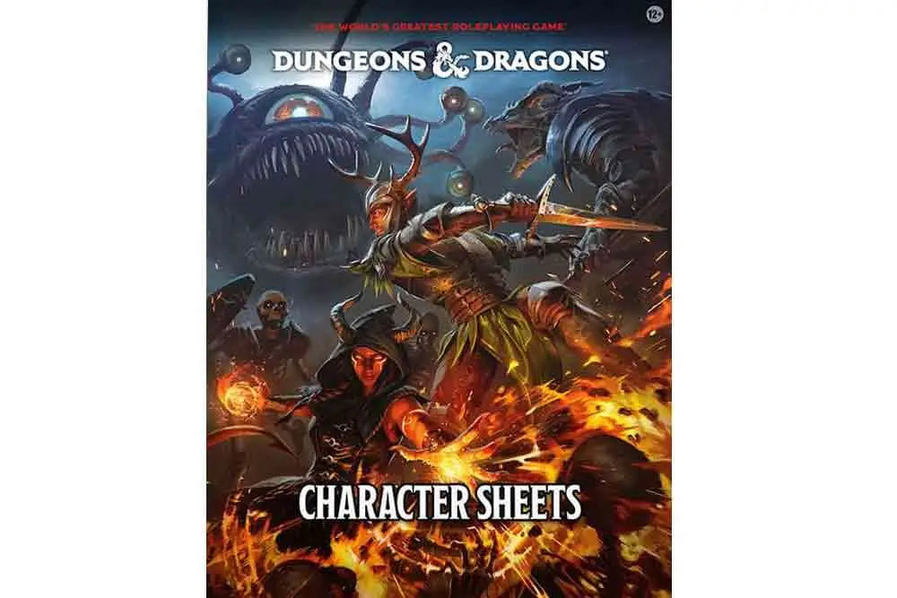 DUNGEONS & DRAGONS - CHARACTER SHEETS 2024