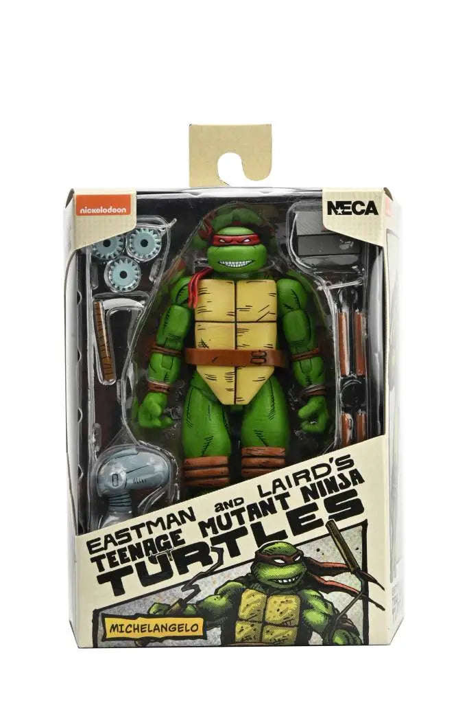 TEENAGE MUTANT NINJA TURTLES MIRAGE COMICS MICHELANGELO AF
