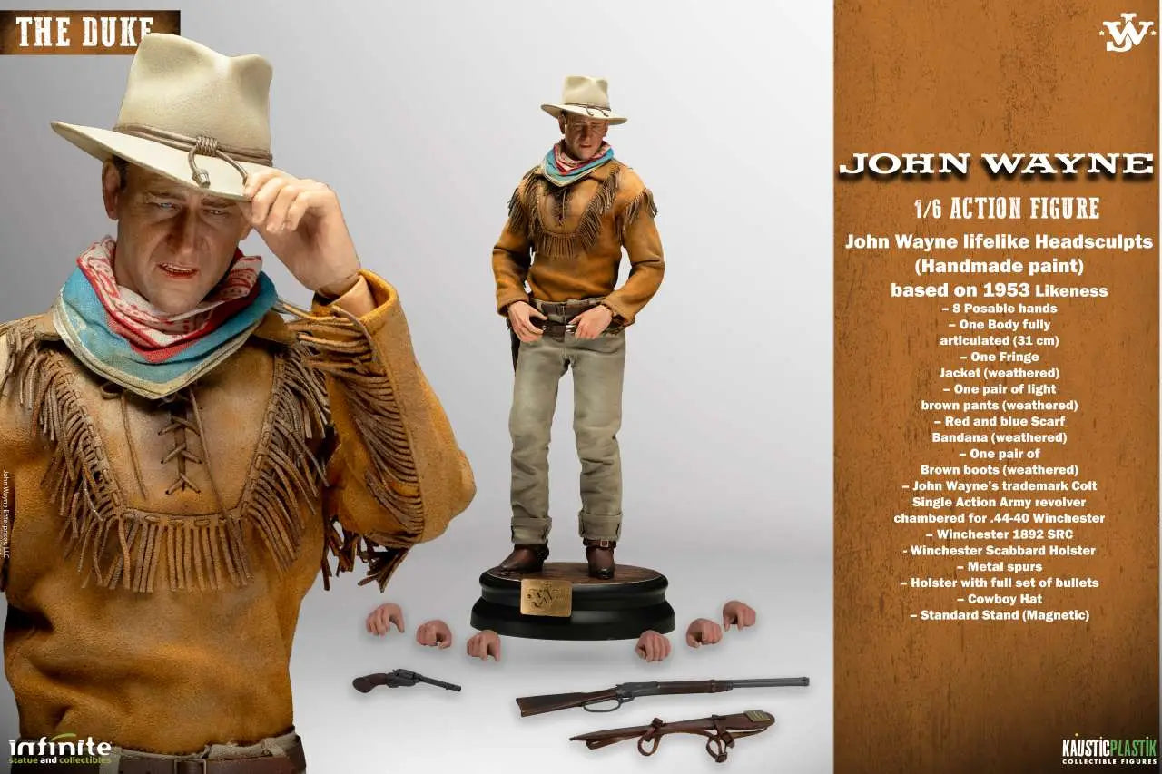 JOHN WAYNE THE DUKE 1/6 ACTION FIGURE STANDARD VERSION