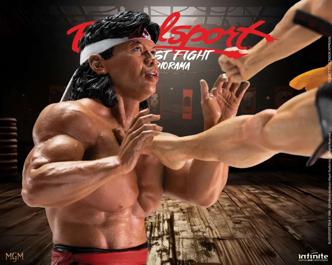 BLOODSPORT THE LAST FIGHT 1/10 DIORAMA STATUE