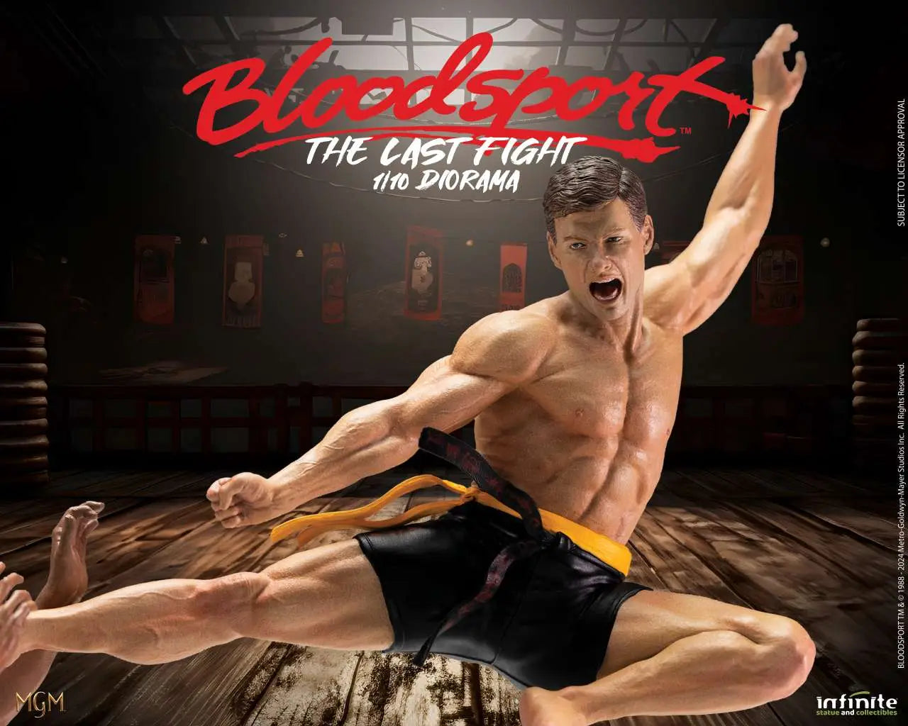 BLOODSPORT THE LAST FIGHT 1/10 DIORAMA STATUE