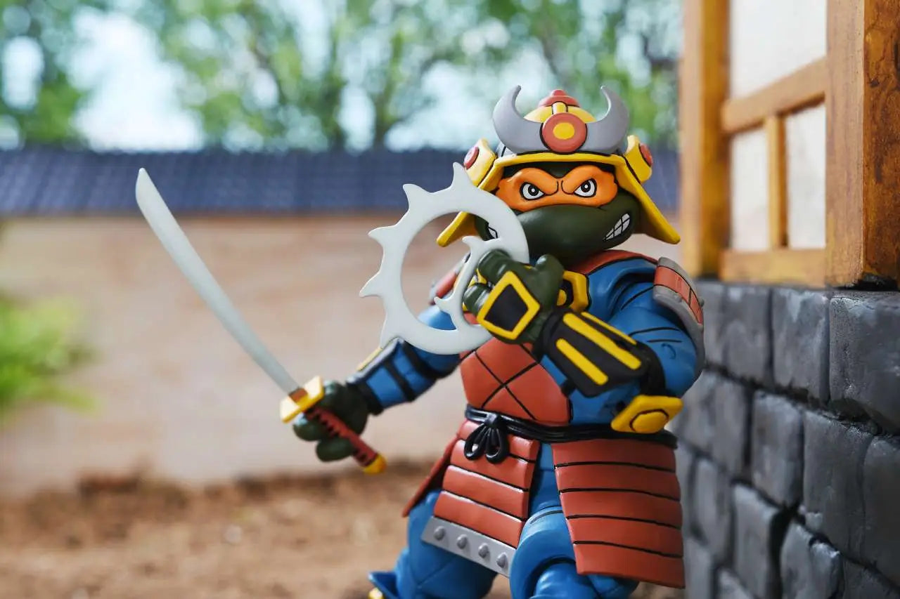 TMNT CARTOON SPACE ADVENTURE & SAMURAI TURTLES 2 PACK  AF