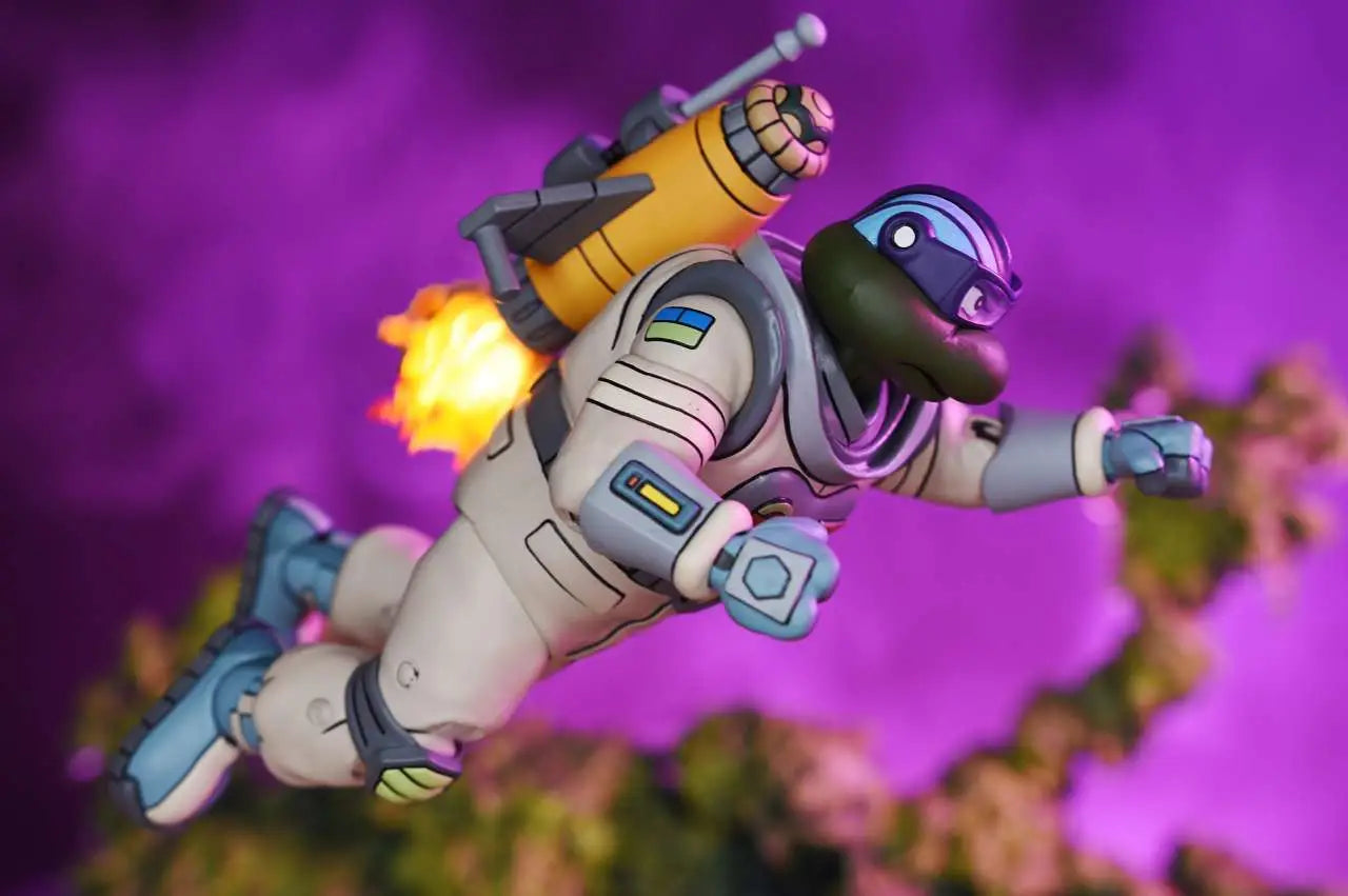 TMNT CARTOON SPACE ADVENTURE & SAMURAI TURTLES 2 PACK  AF