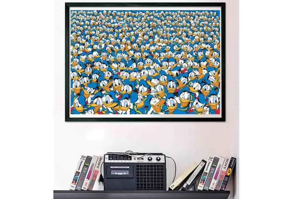 DISNEY - DONALD DUCK - IMPOSSIBLE JIGSAW PUZZLE 1000 PCS