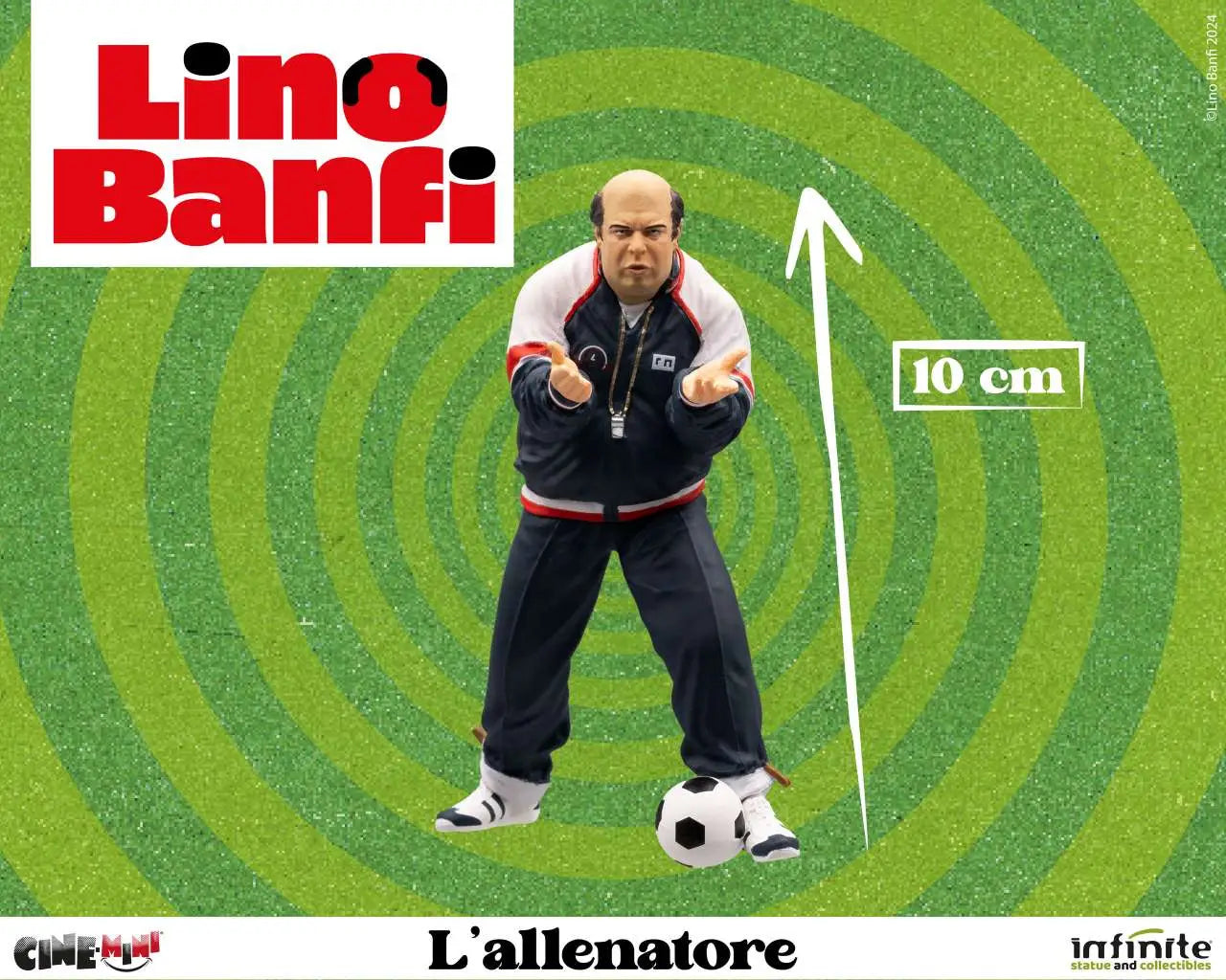 LINO BANFI L’ALLENATORE CINEMINI PVC