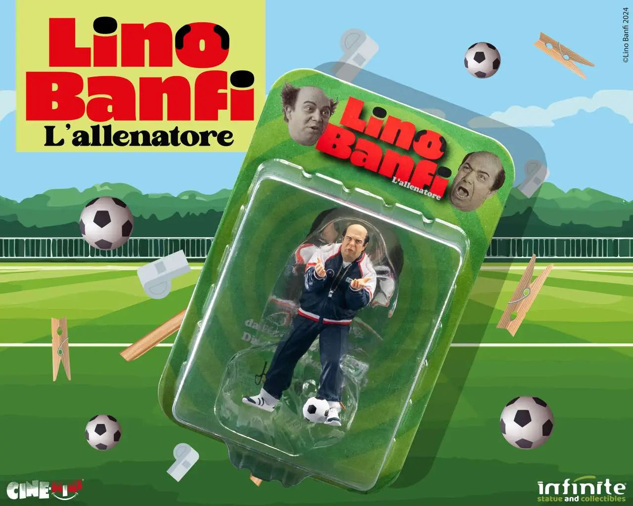 LINO BANFI L’ALLENATORE CINEMINI PVC