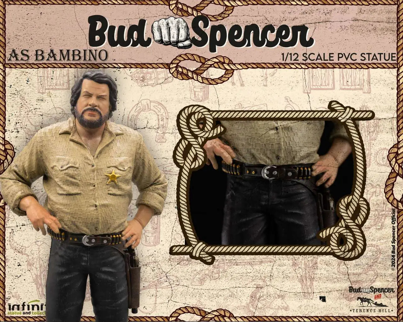 BUD SPENCER AS BAMBINO 1/12 PVC STATUE
