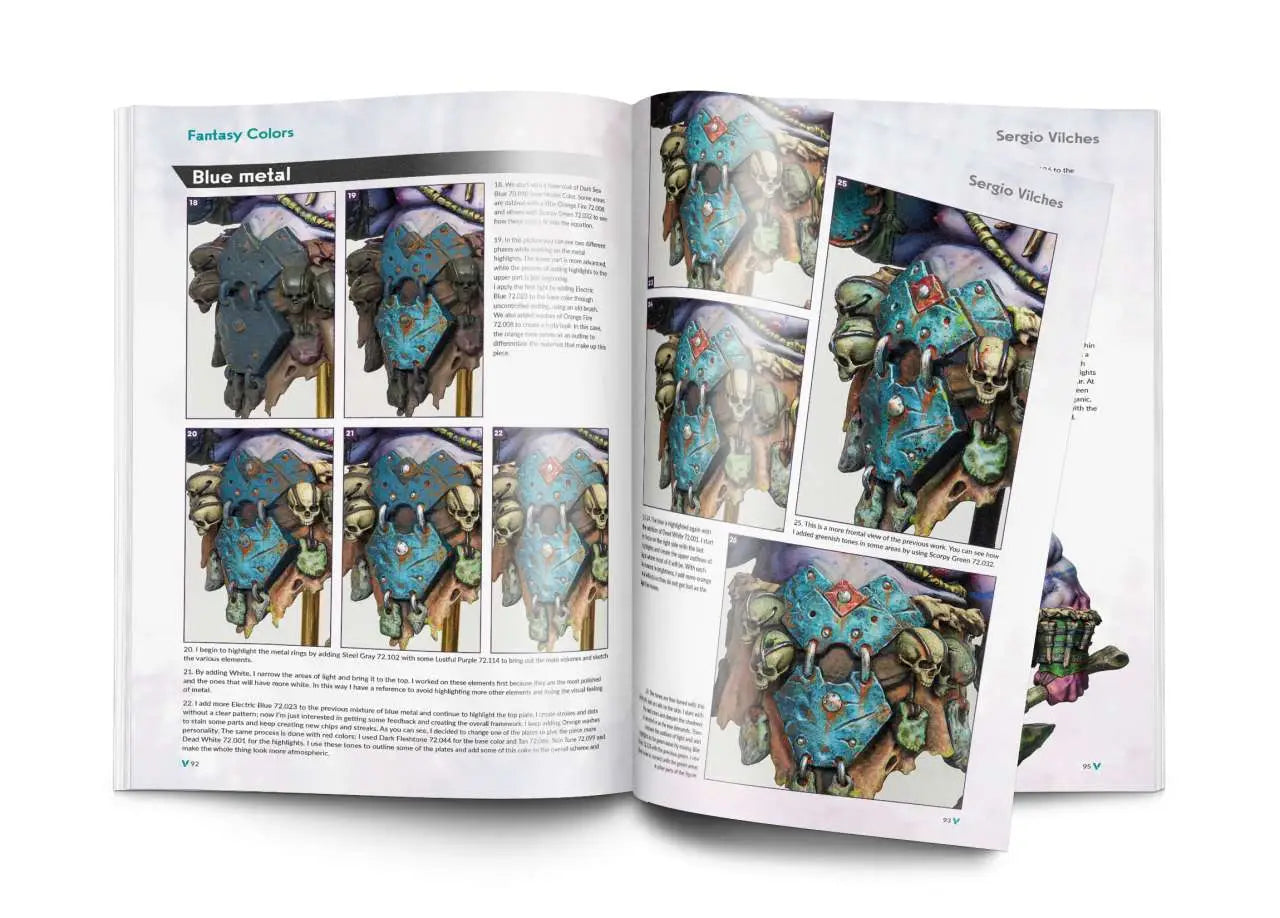 FANTASY COLORS PAINTING TECHNIQUES USING GAME COLORS