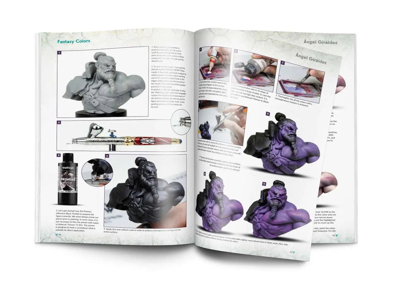 FANTASY COLORS PAINTING TECHNIQUES USING GAME COLORS