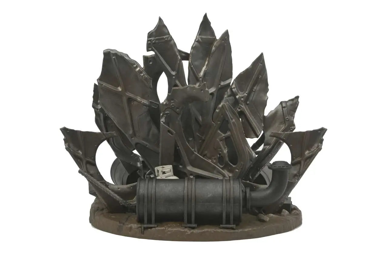 TMNT 2 SECRET OF OOZE SHREDDER THRONE DIORAMA