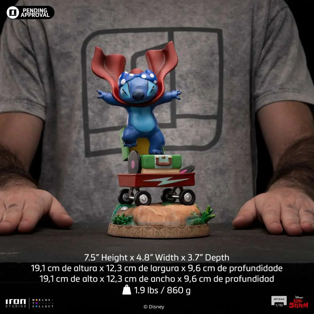 STITCH LAUNDRY 1/10 STATUE