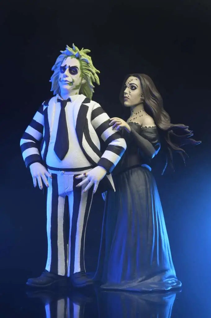 BEETLEJUICE 2 TOONY TERROR 2PACK BEETLEJUICE & DELORES AF