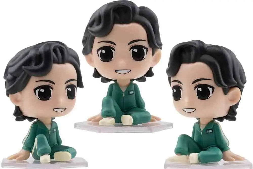 SQUID GAME - BOBBLE HEAD - BLIND BOXES COUNTER DISPLAY (12 UNITS)