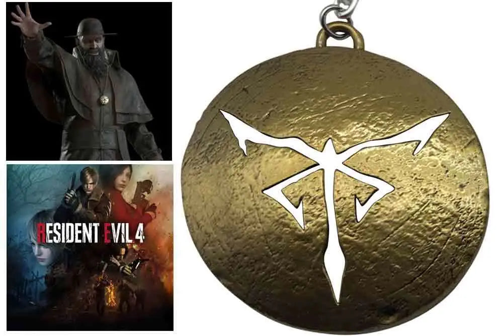 RESIDENT EVIL 4 - BITORES MENDEZ MEDALLION