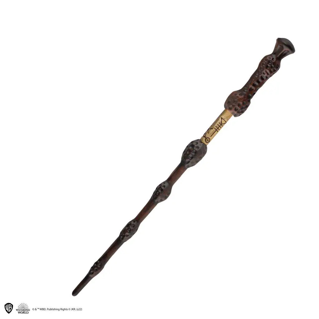 HARRY POTTER DUMBLEDORE WAND PEN IN STAND